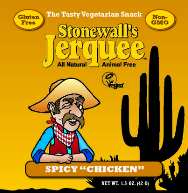 1.5 oz - Spicy "Chicken" - Stonewall's Jerquee (image for) 1.5 oz - Spicy "Chicken" - Stonewall's Jerquee